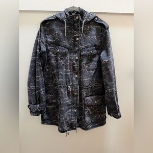 Aritzia Talula Trooper Camouflage Jacket